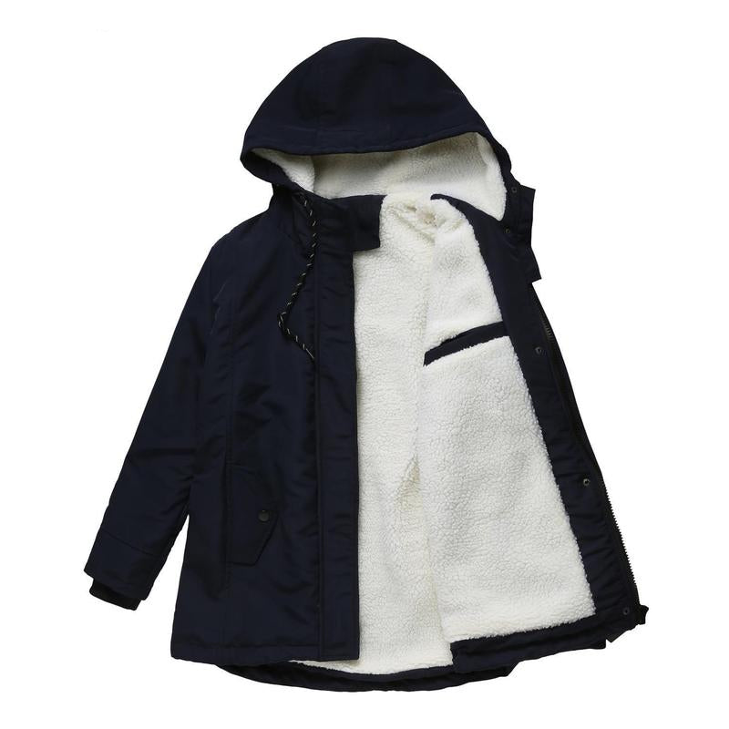 Maeve - Fleece-Lined Hooded Parka Coat