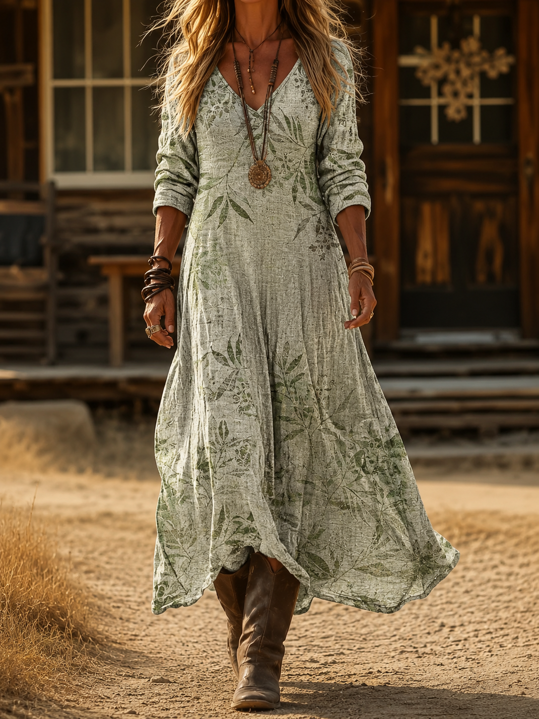 Elowen | Bohemian Autumn Dress