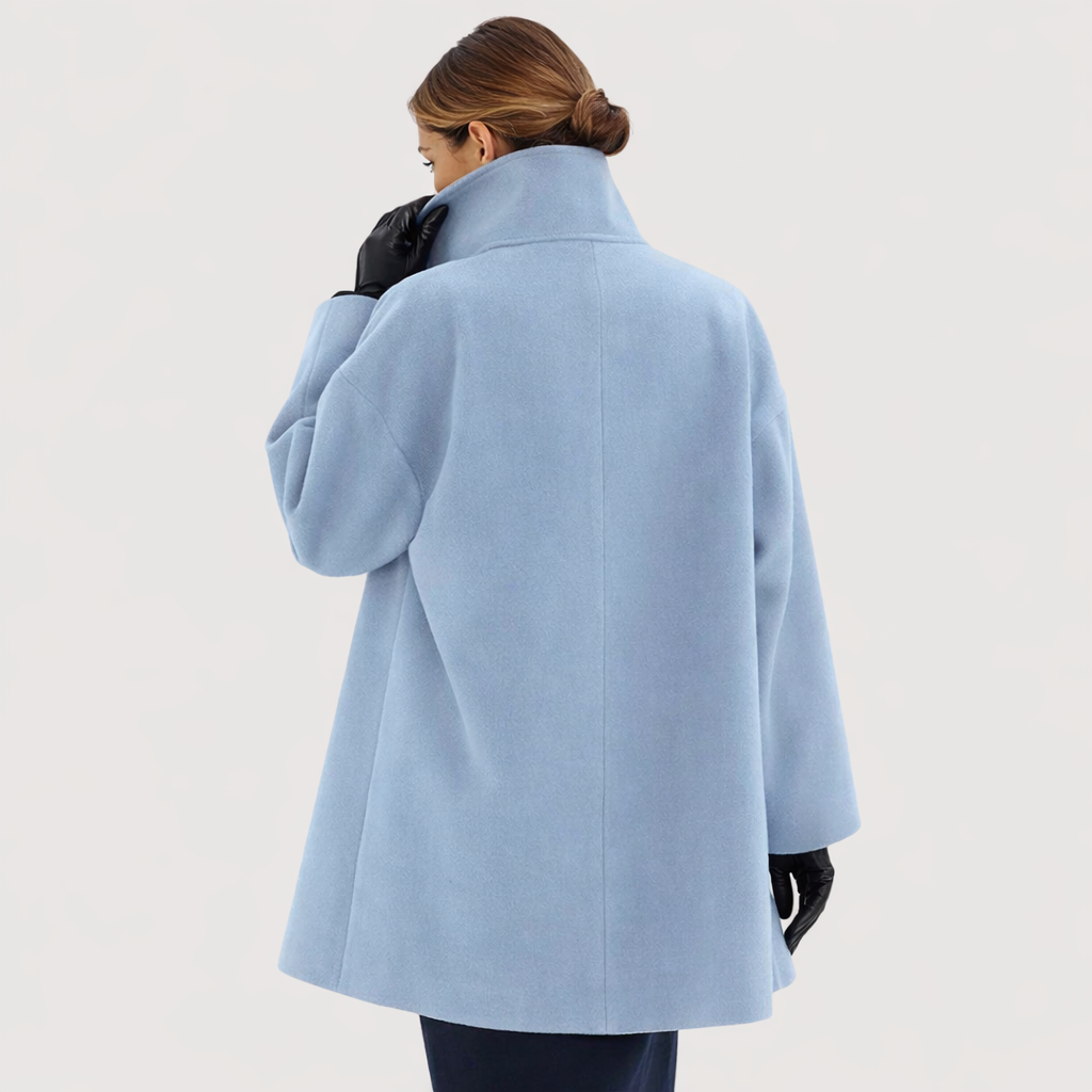 Morgana | Relaxed Soft Collar Wool Winter Coat