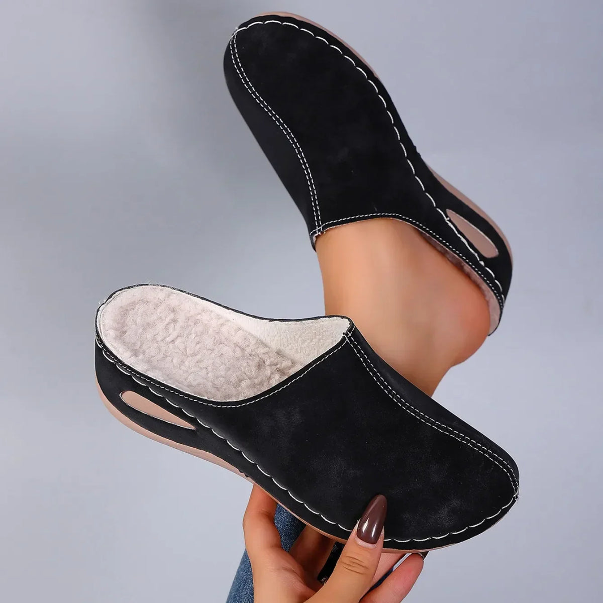 Élise™ | Cozy Orthopedic Slippers