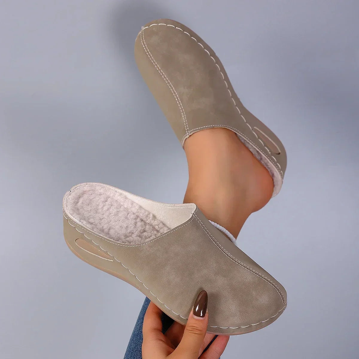 Élise™ | Cozy Orthopedic Slippers