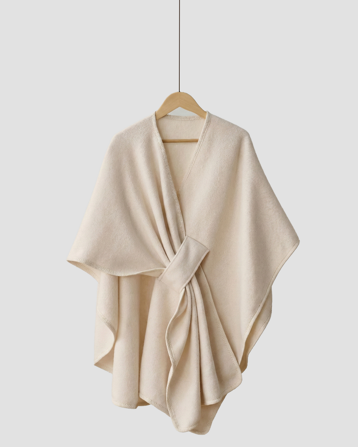 The Fleece Drape Shawl