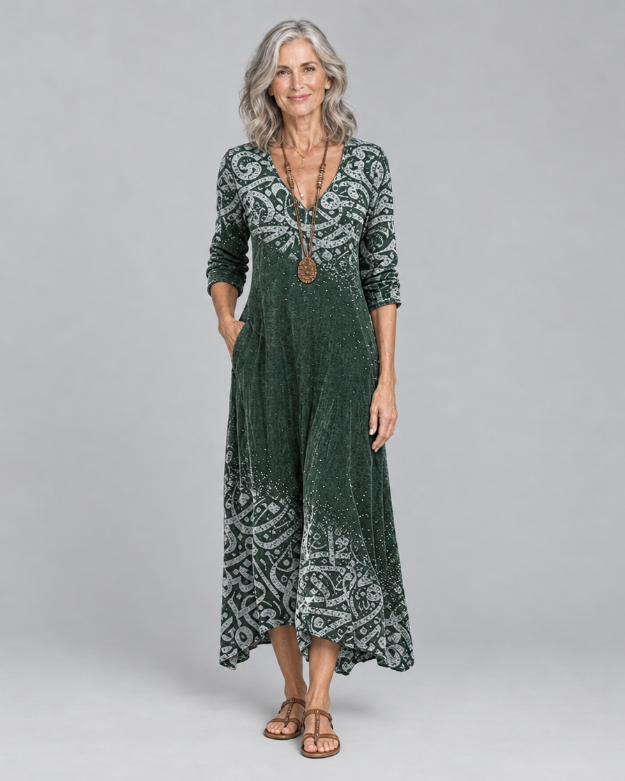 Aveline | Long Sleeve Casual Dress