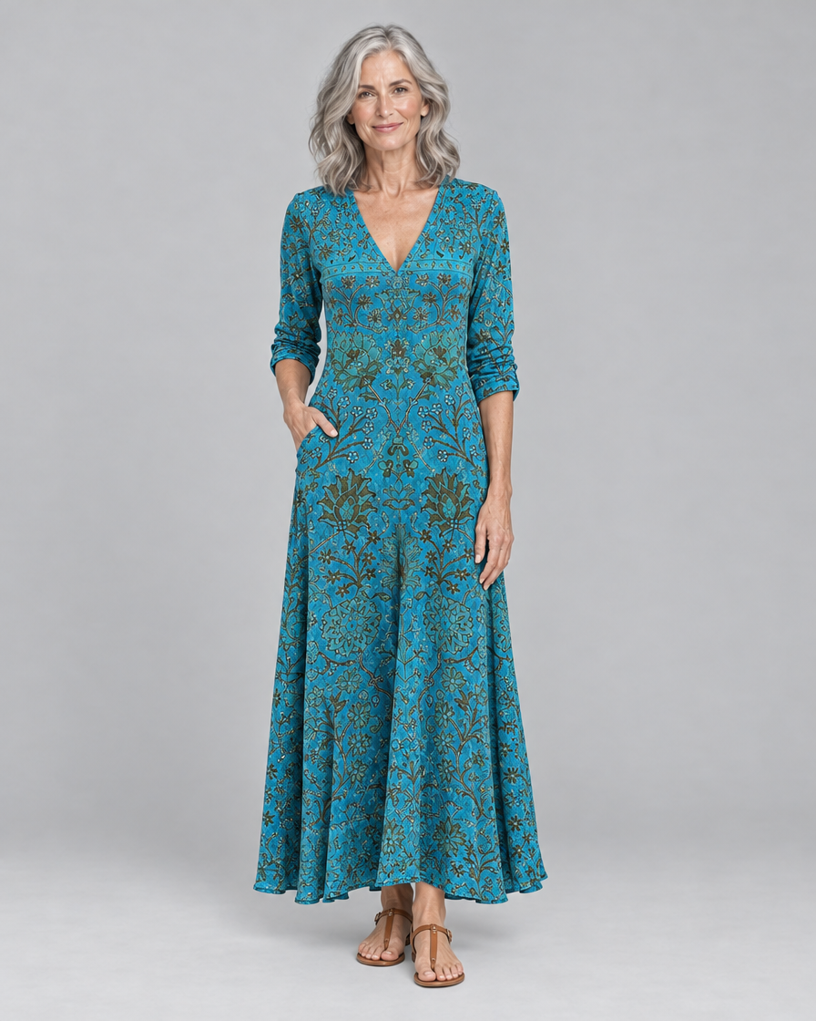 Elowen | Bohemian Autumn Dress