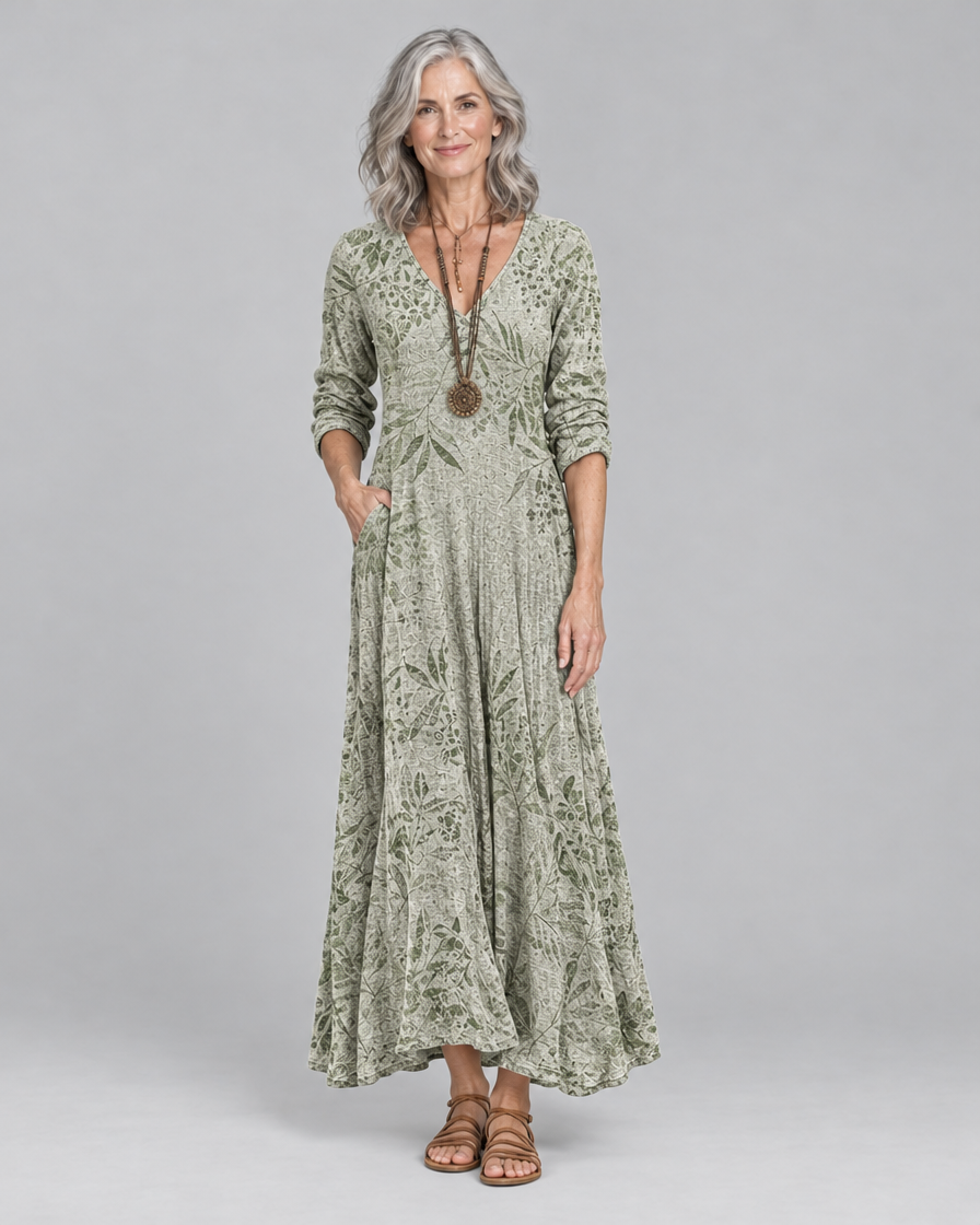 Elowen | Bohemian Autumn Dress