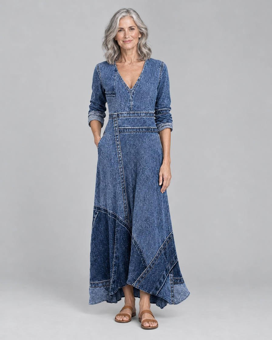 Liora | Bohemian Autumn Dress