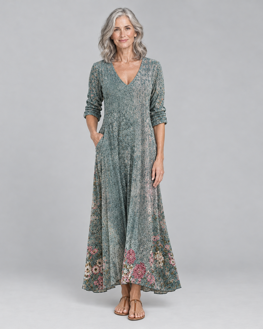 Elowen | Bohemian Autumn Dress