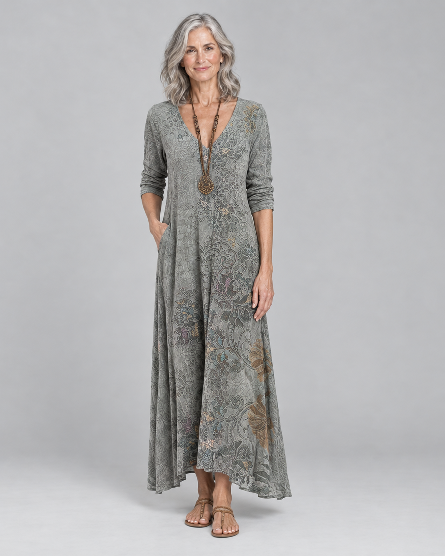 Dahlia | Bohemian Autumn Dress