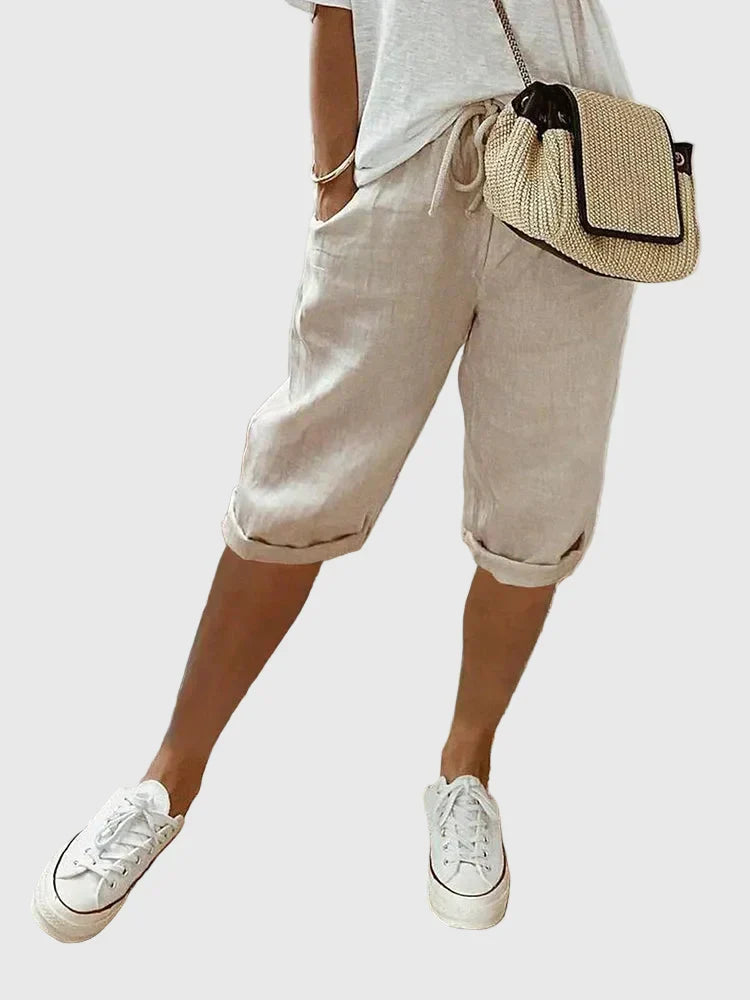 Selena | Soft Tailored Comfort Shorts